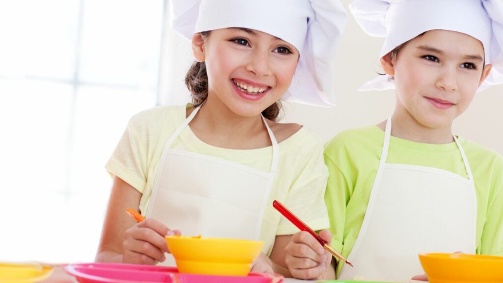 kids cooking apron