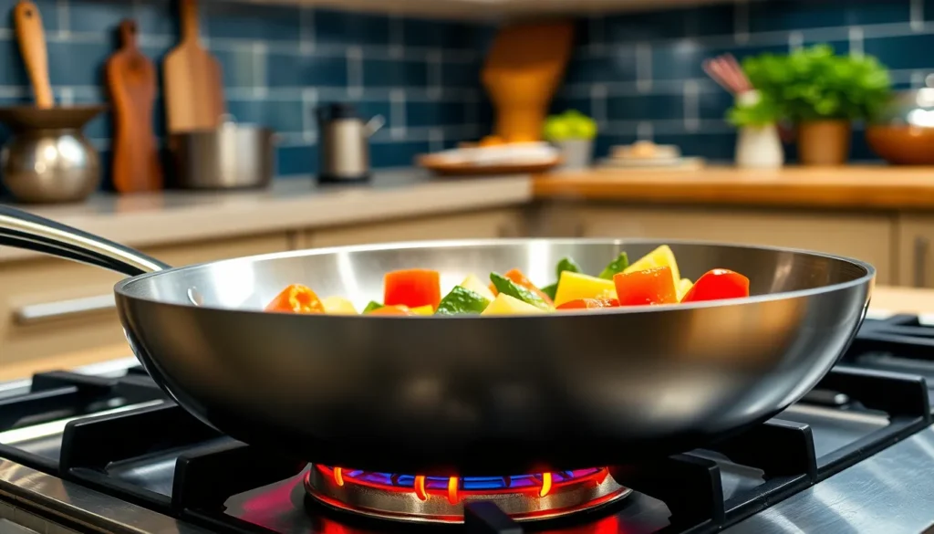 tips for cooking with stainless steel